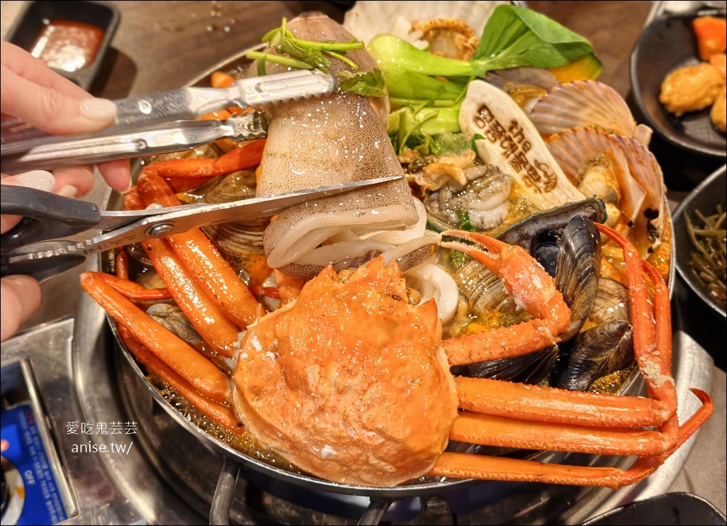 海雲台the名品海鮮湯烤貝類,熱呼呼的海鮮火鍋 海雲台the名品海鮮湯烤貝類,熱呼呼的海鮮火鍋