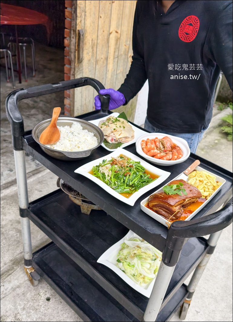 日月潭寵物友善 | 阿爸食堂，古早味台菜無菜單料理