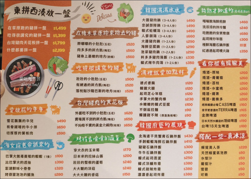 東區烤肉 | 燒酒烤烤豬，想吃韓式小菜就來這裡！都是店家自己做的哦~