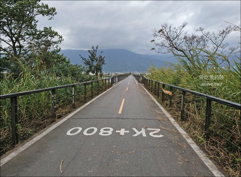 花蓮玉里 | 歐亞板塊及菲律賓海板塊交界紀念碑 (玉富自行車道)，一腳一個板塊超酷~