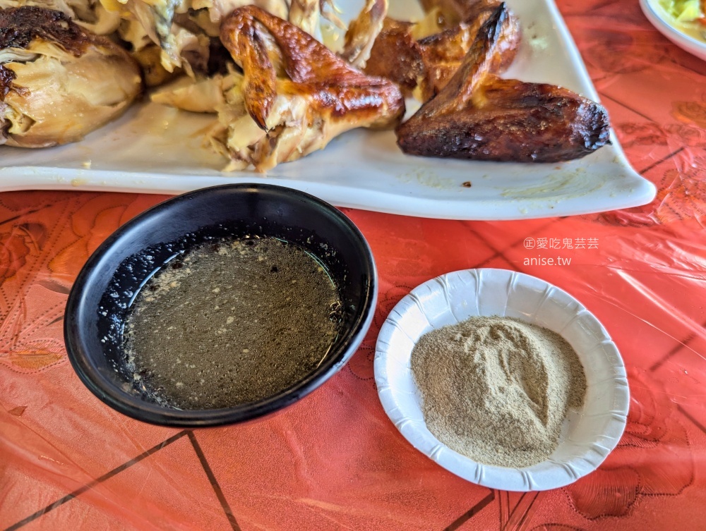 光明農場馬告磚窯雞，盛開的櫻花樹下吃烤雞，拉拉山美食(姊姊食記)