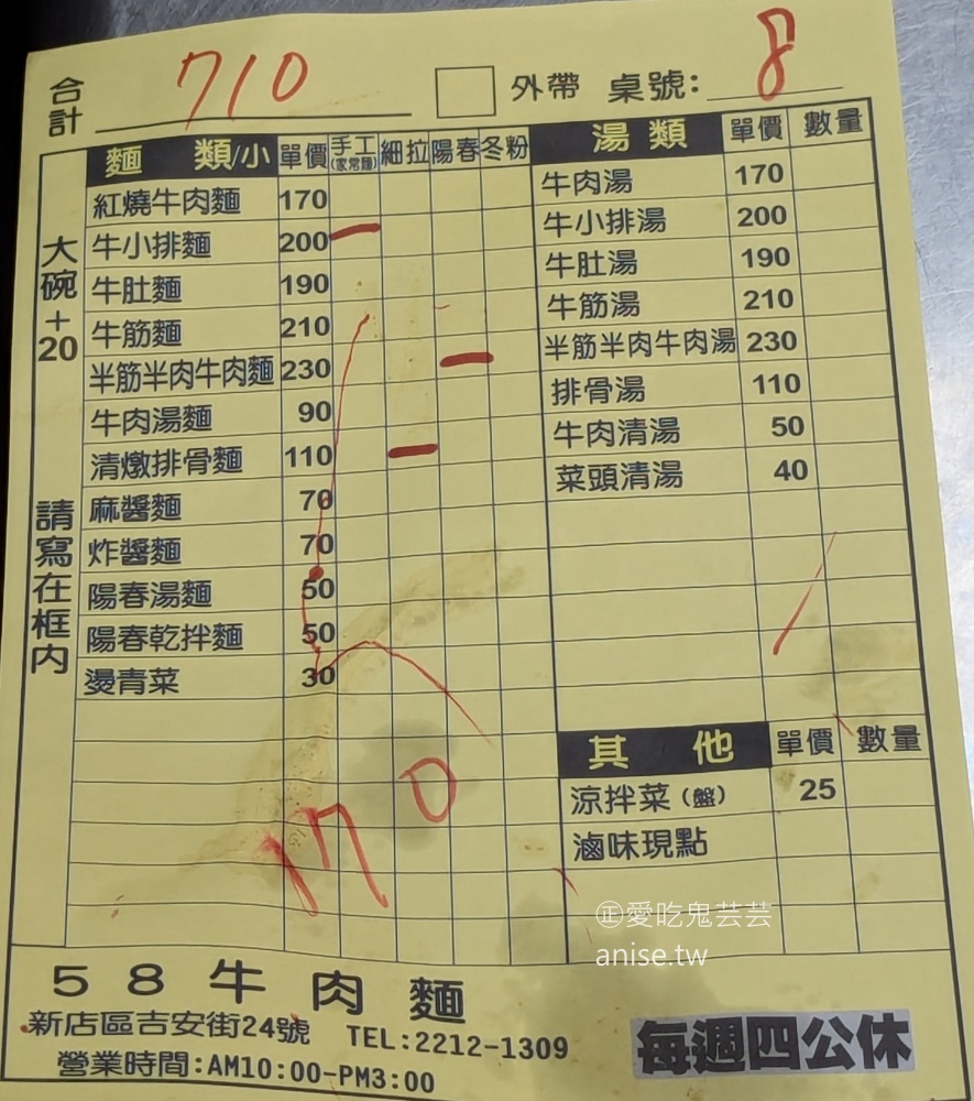 58牛肉麵,招牌牛小排麵、滷味小菜便宜大碗,新店安坑美食(姊姊食記) 58牛肉麵,招牌牛小排麵、滷味小菜便宜大碗,新店安坑美食(姊姊食記)