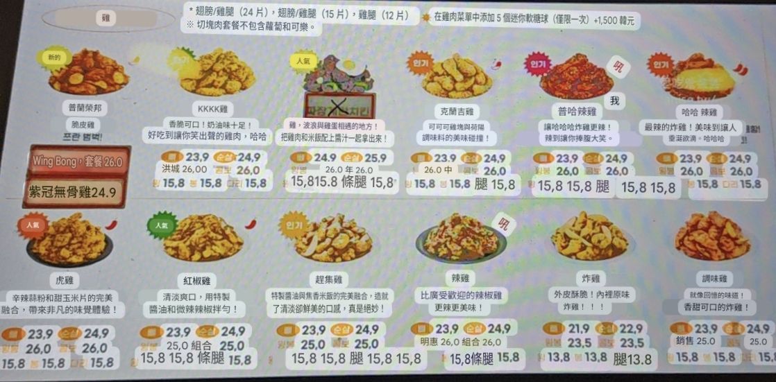 60炸雞，我們在韓國的新歡，CCC炸雞好好吃啊！