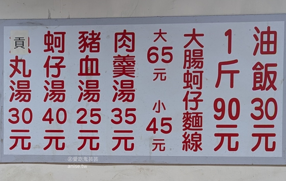 志明油飯大腸麵線，早起才吃的到招牌油飯，八里美食(姊姊食記)