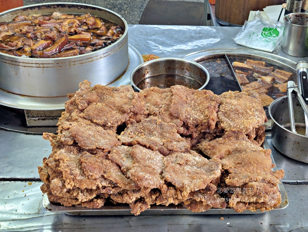 蔡家排骨飯焢肉飯，板橋福德市場古早味便當，府中站美食(姊姊食記) @愛吃鬼芸芸
