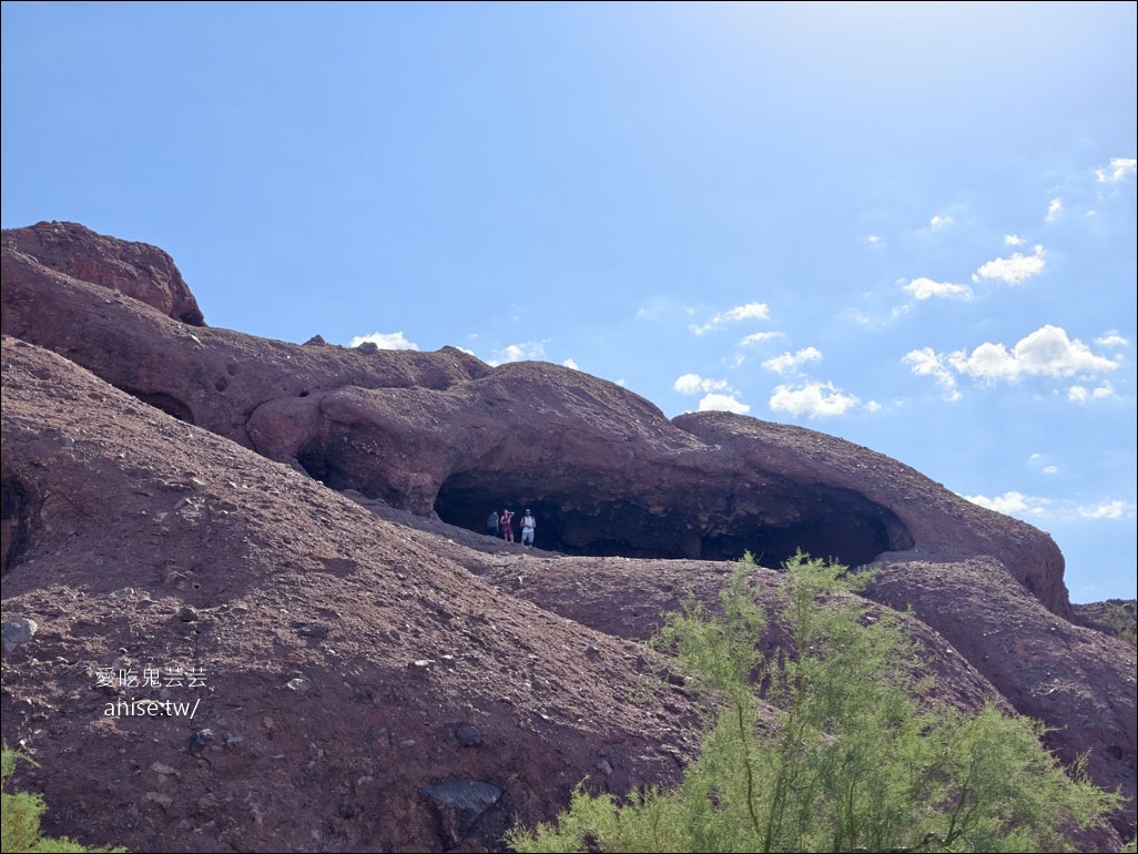 亞利桑那景點 | 帕帕戈公園（Papago Park）之岩中洞、 沙漠植物園 (Desert Botanical Garden) @愛吃鬼芸芸