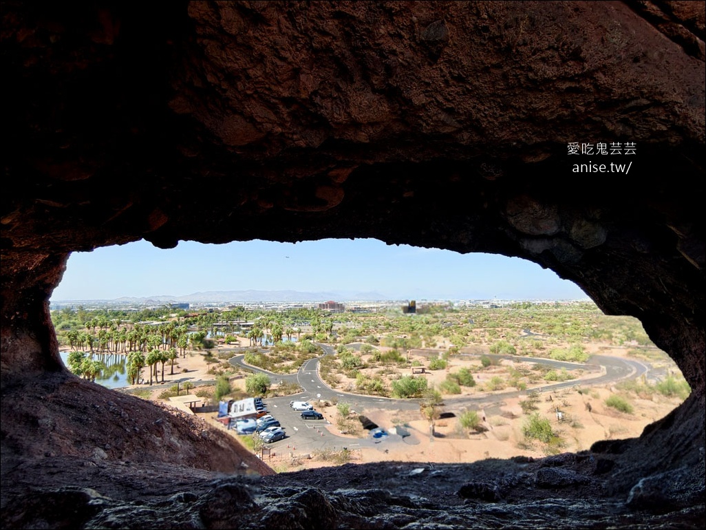 亞利桑那景點 | 帕帕戈公園（Papago Park）之岩中洞、 沙漠植物園 (Desert Botanical Garden) @愛吃鬼芸芸